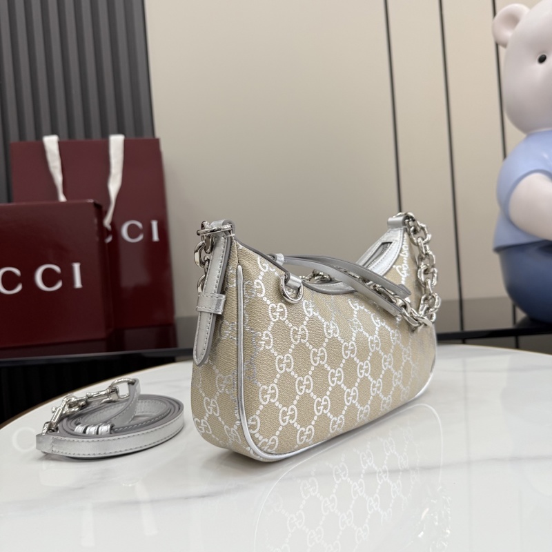 Сумка Gucci с цепочкой и принтом GG