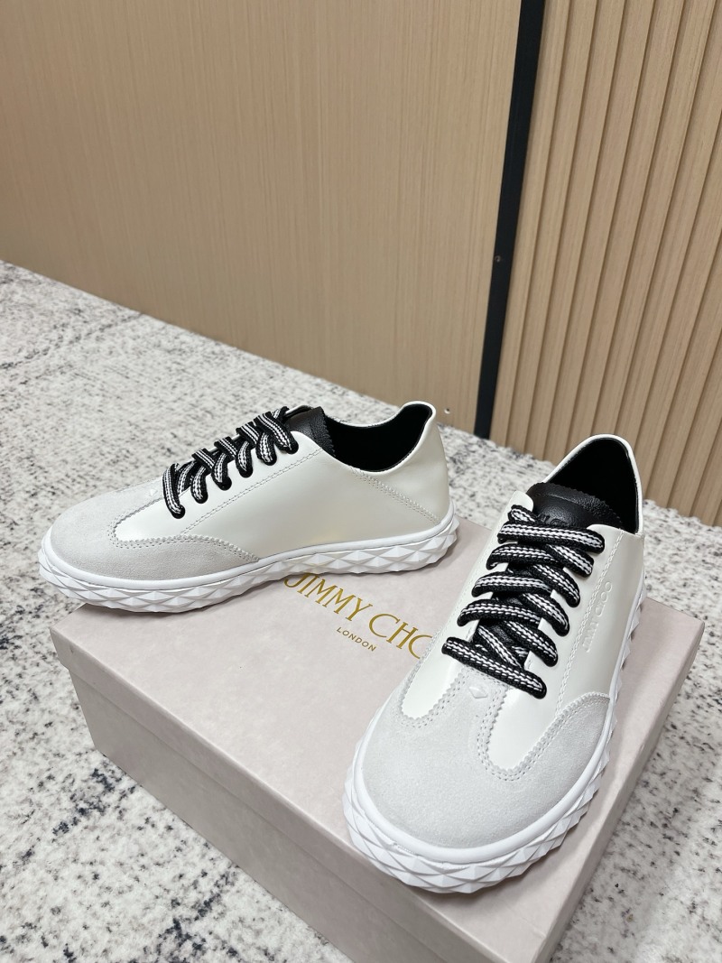 Кроссовки Jimmy Choo белые