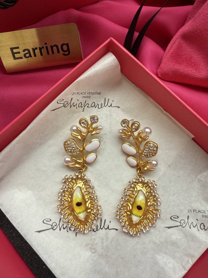 Серьги Schiaparelli с глазом