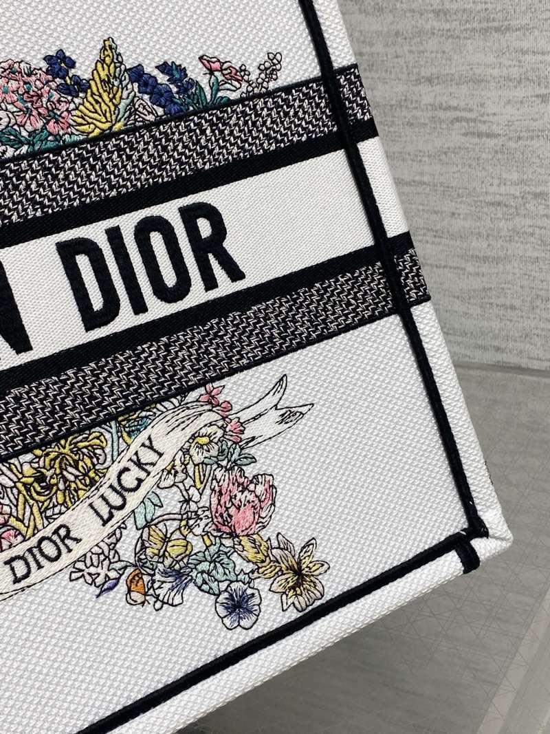 Сумка-тоут Christian Dior с цветочным принтом