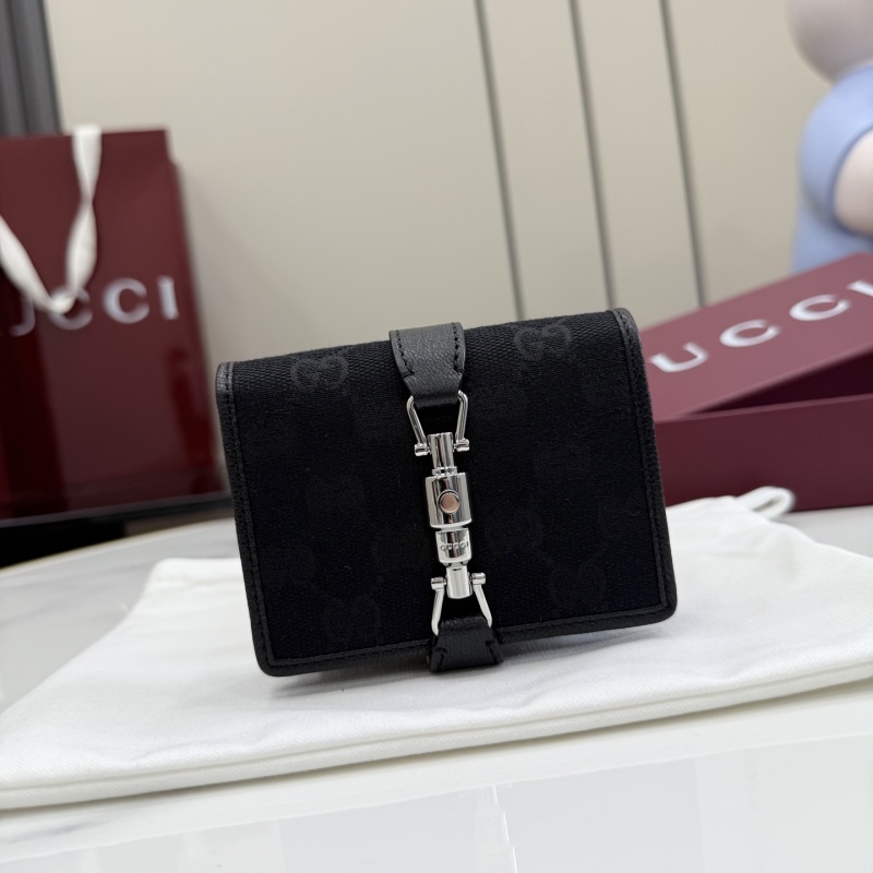 Портмоне Gucci с металлической застёжкой