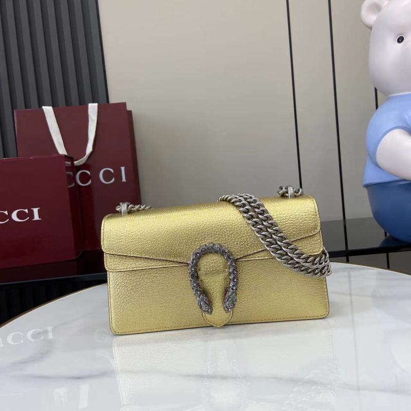 Сумка-кроссбоди Gucci Dionysus золотистая