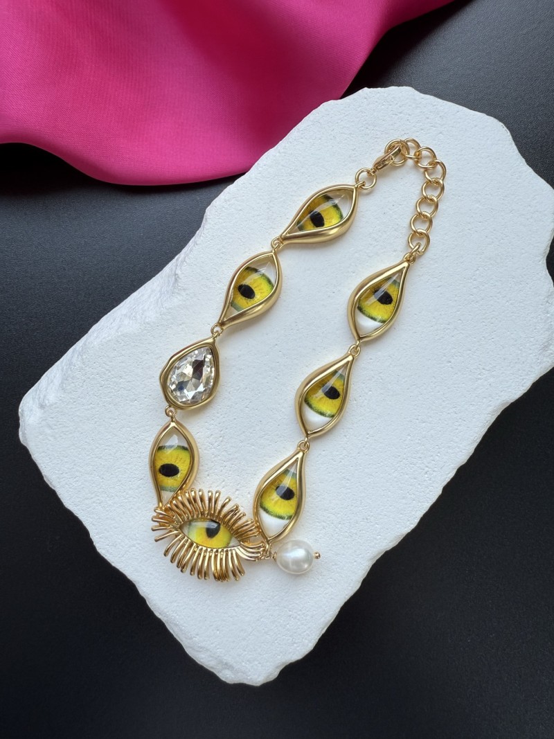 Браслет с глазами Schiaparelli