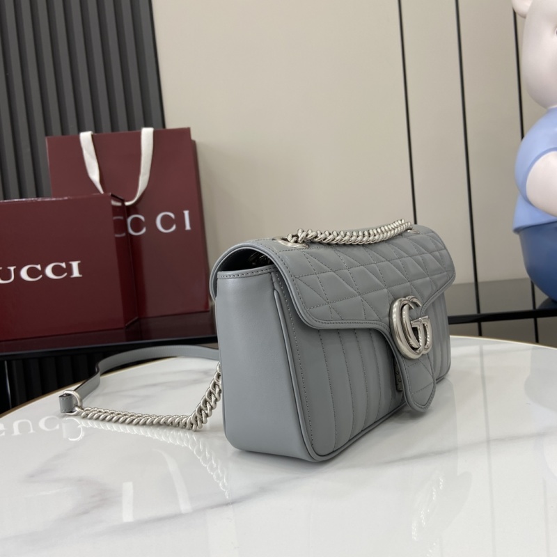 Сумка Gucci GG Marmont серый