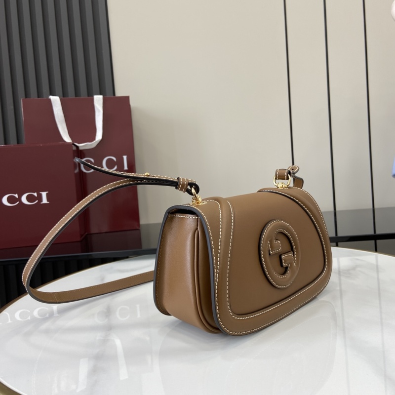 Сумка Gucci коричневая с логотипом