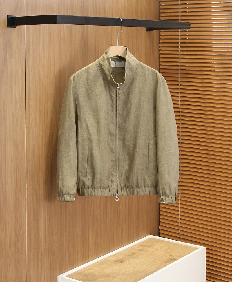 Мужская легкая куртка из натуральных тканей Loro Piana