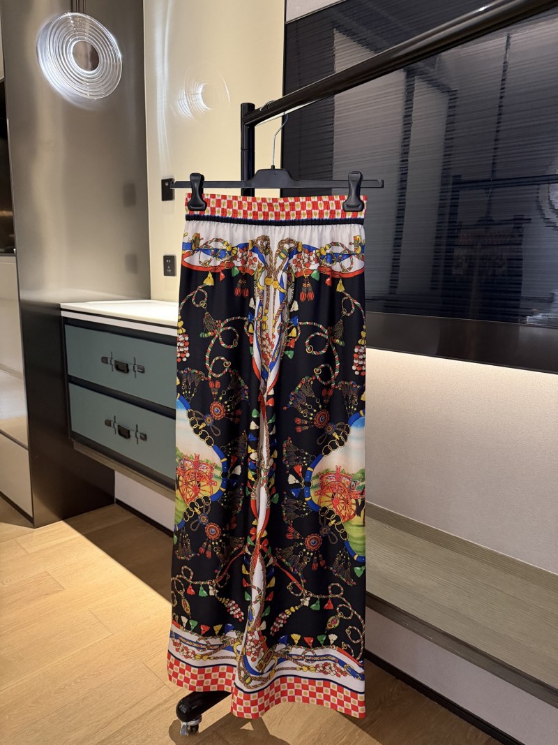 Брюки с принтом Dolce & Gabbana