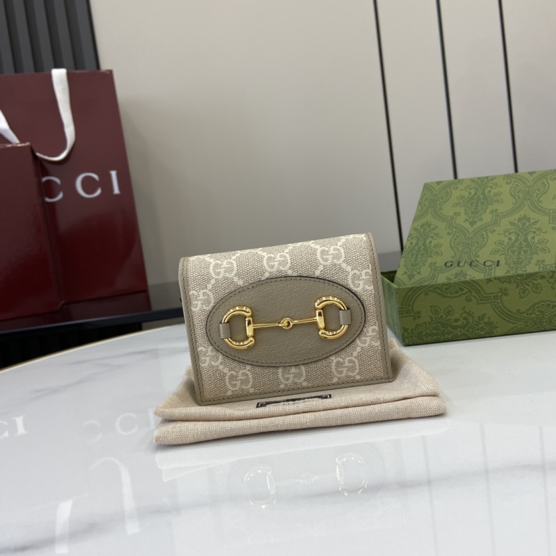 Портмоне Gucci с принтом GG и фурнитурой