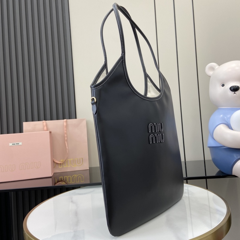 Сумка-тоут Miu Miu черная