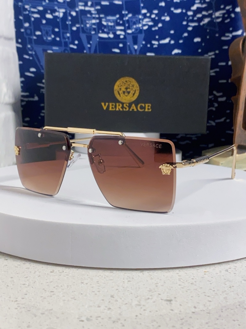 Солнцезащитные очки Versace двойная дужка квадратные