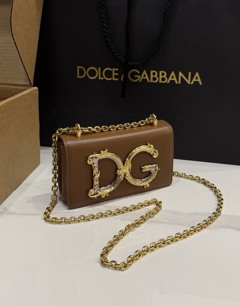 Сумка Dolce & Gabbana Коричневая