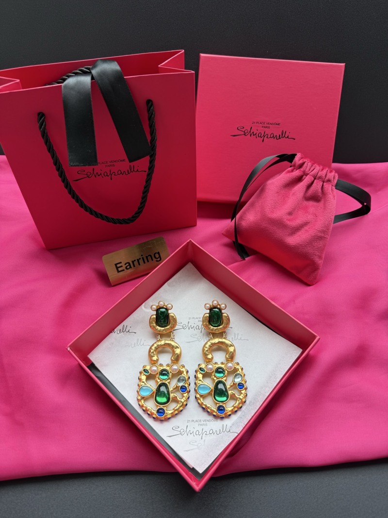 Серьги Schiaparelli