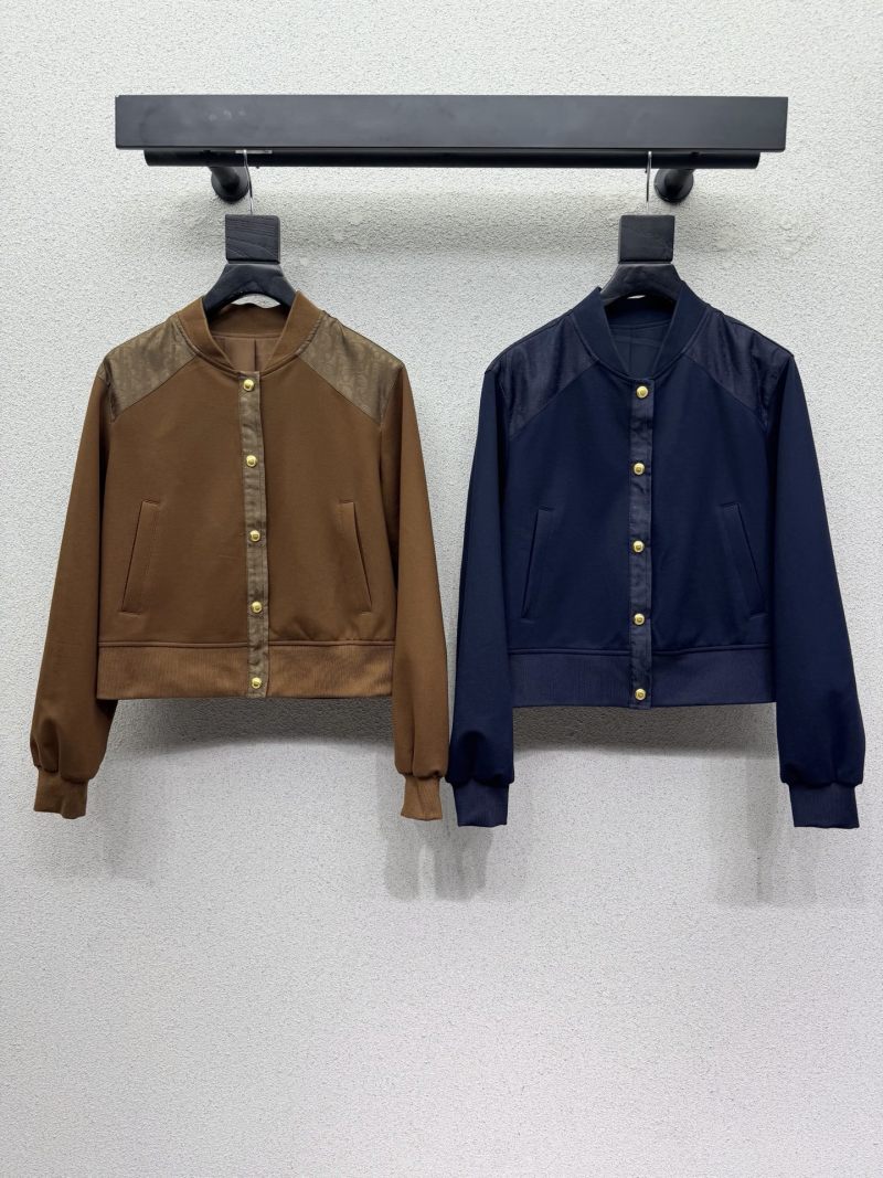 Куртка Dior с контрастными вставками