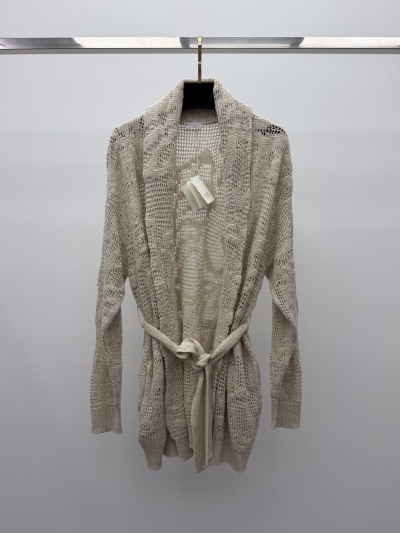 Кардиган Brunello Cucinelli с поясом