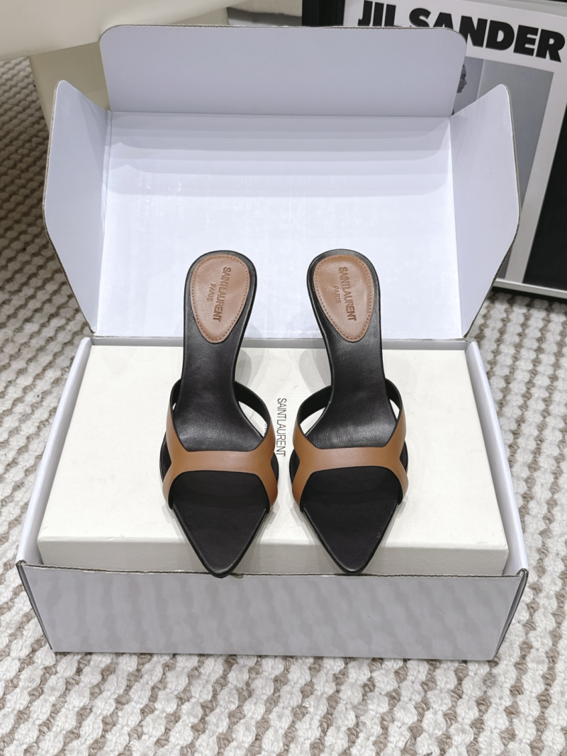 Yves Saint Laurent женские мюли с острым носом
