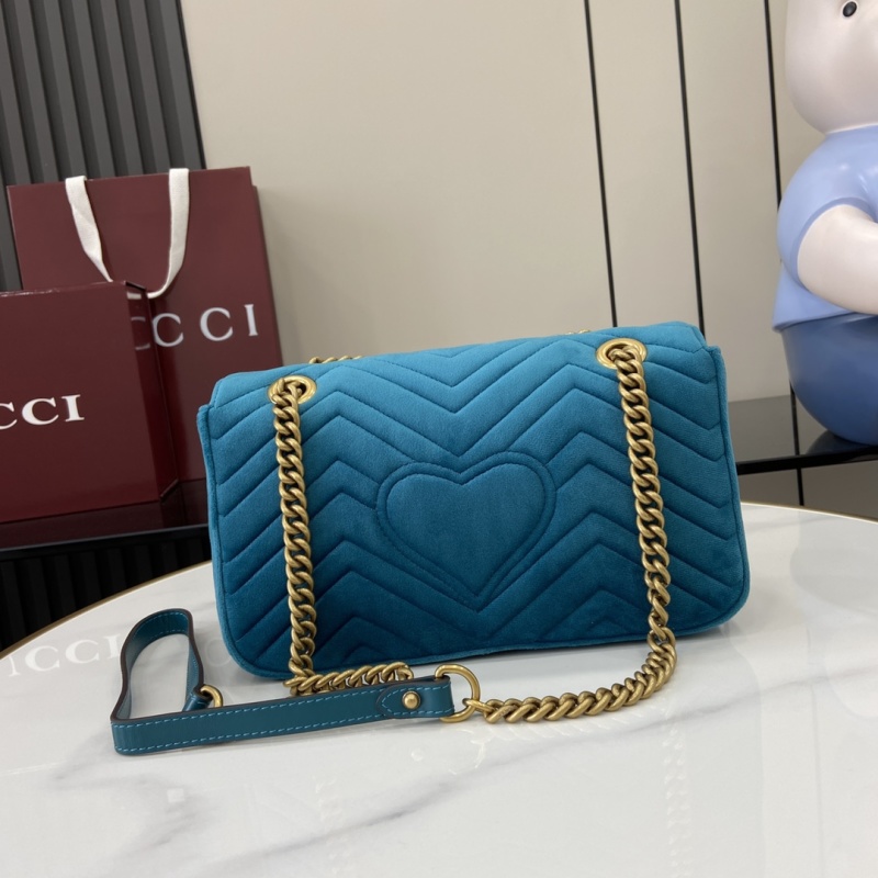Сумка Gucci с цепочкой и замком GG