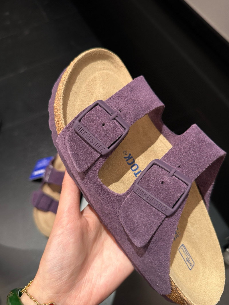 Сандалии Birkenstock фиолетовые
