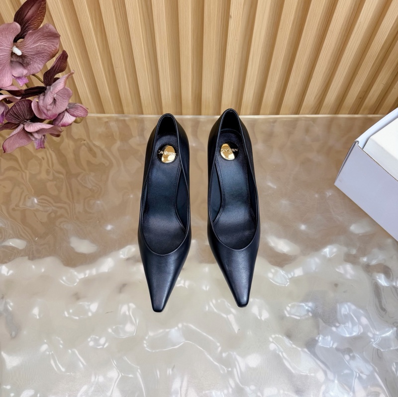 Женские туфли Saint Laurent на тонком каблуке
