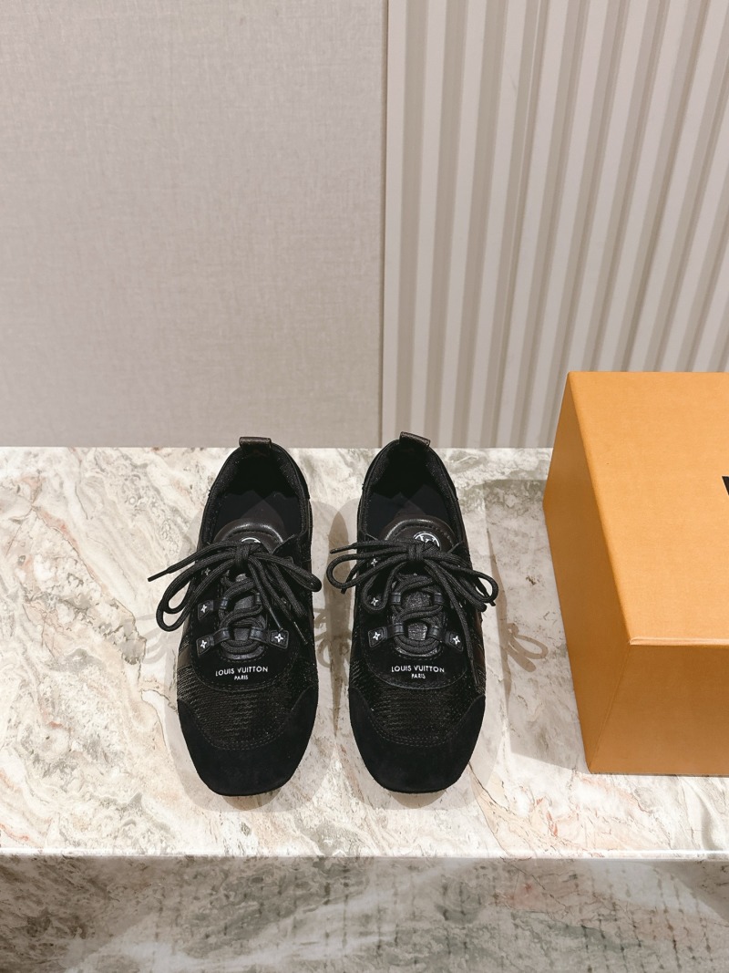 Черные кроссовки Louis Vuitton