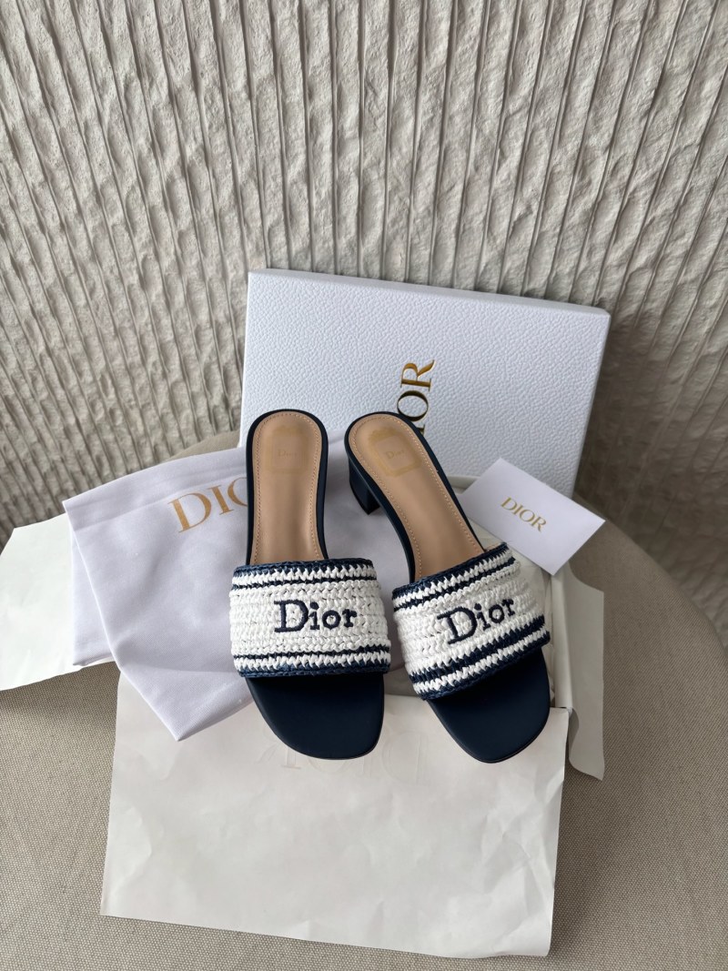 Сандалии женские вязаные Dior