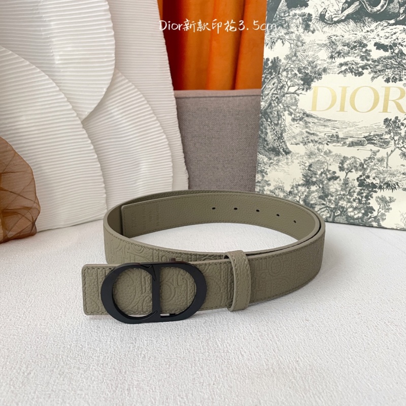 Ремень с монограммой и металлической buckle Dior