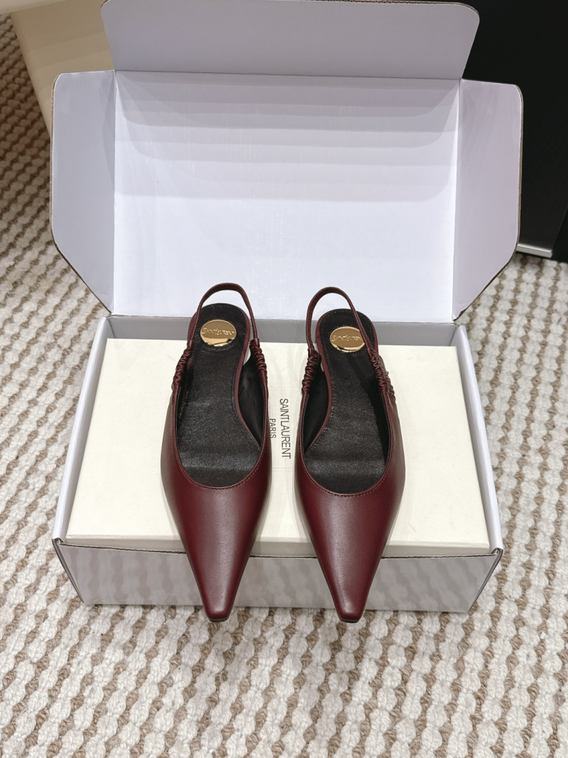 Босоножки Saint Laurent Melody, малые каблуки