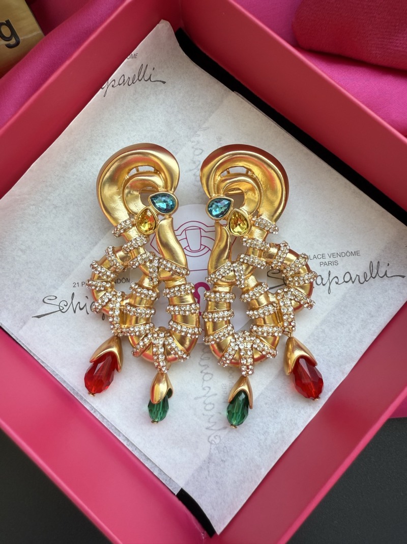 Серьги Schiaparelli