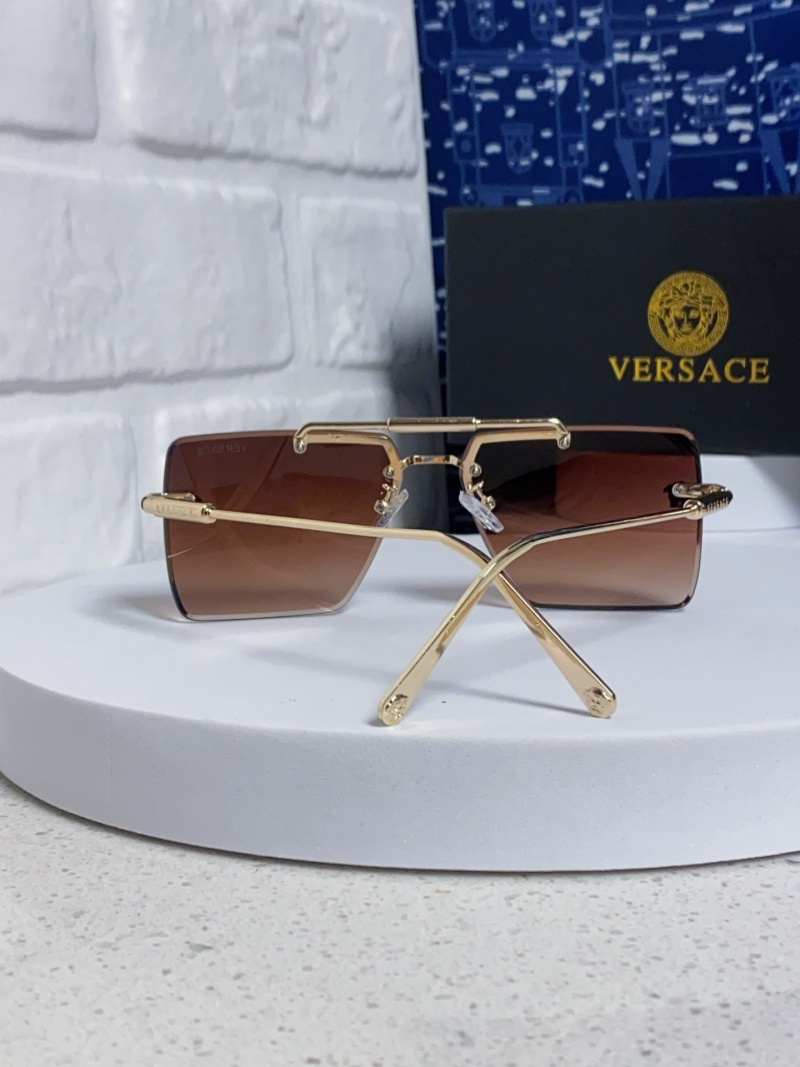 Солнцезащитные очки Versace двойная дужка квадратные