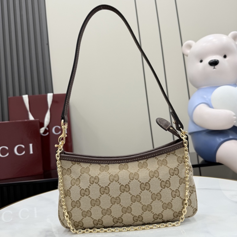 Сумка Gucci с цепочкой и монограммой