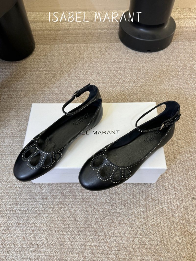 Черные босоножки Isabel Marant с ремешком