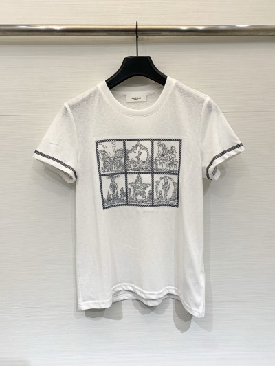 Футболка Isabel Marant с вышивкой