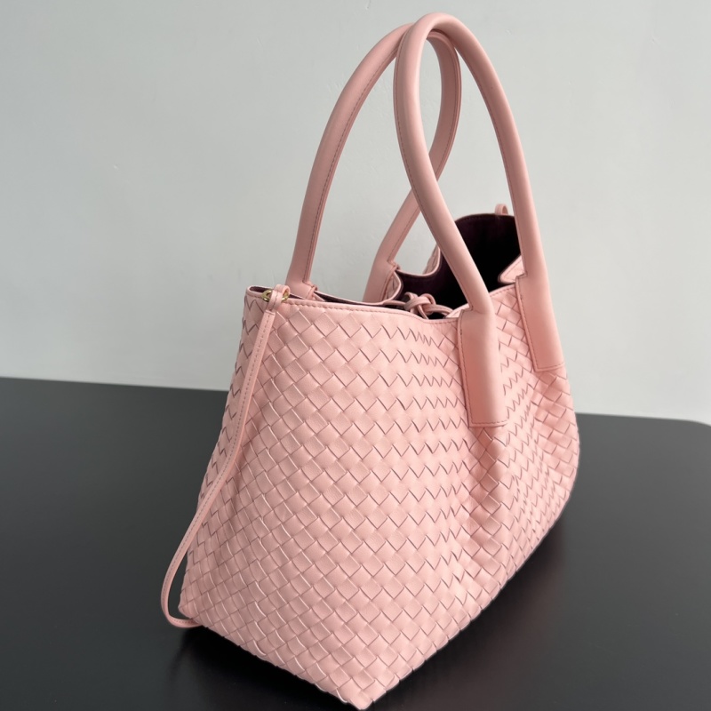 Шоппер Bottega Veneta с плетеным узором Intrecciato