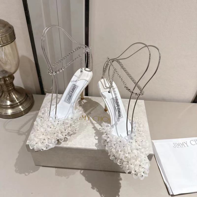 Туфли женские с цветочным декором Jimmy Choo