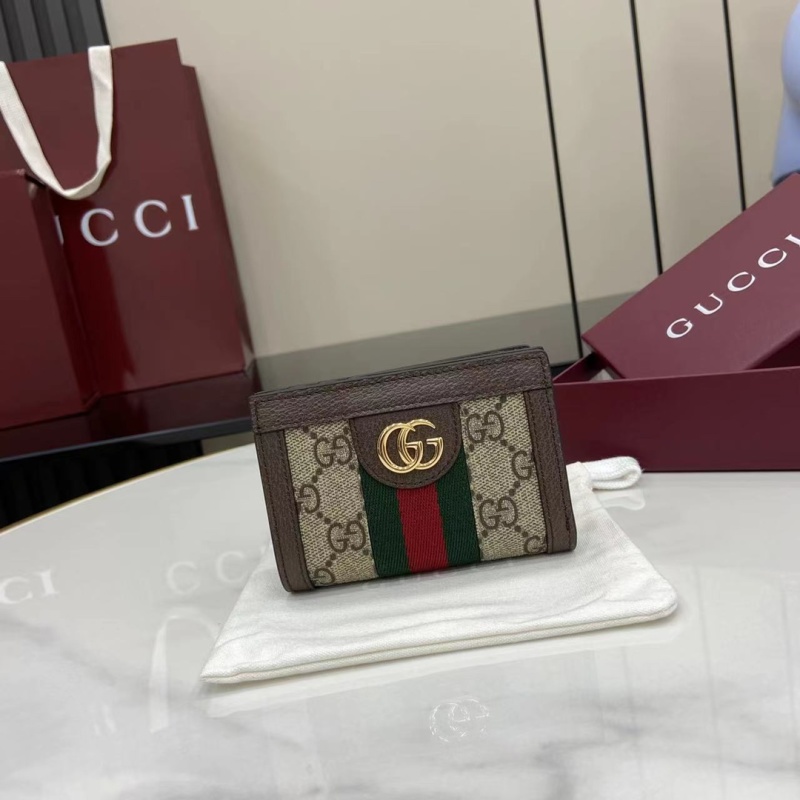 Кошелёк Gucci с монограммой и логотипом