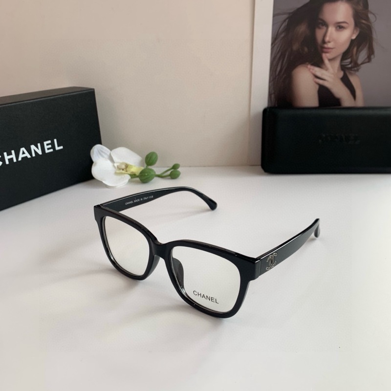 Очки CHANEL черные классические оптические с защитой от синего света