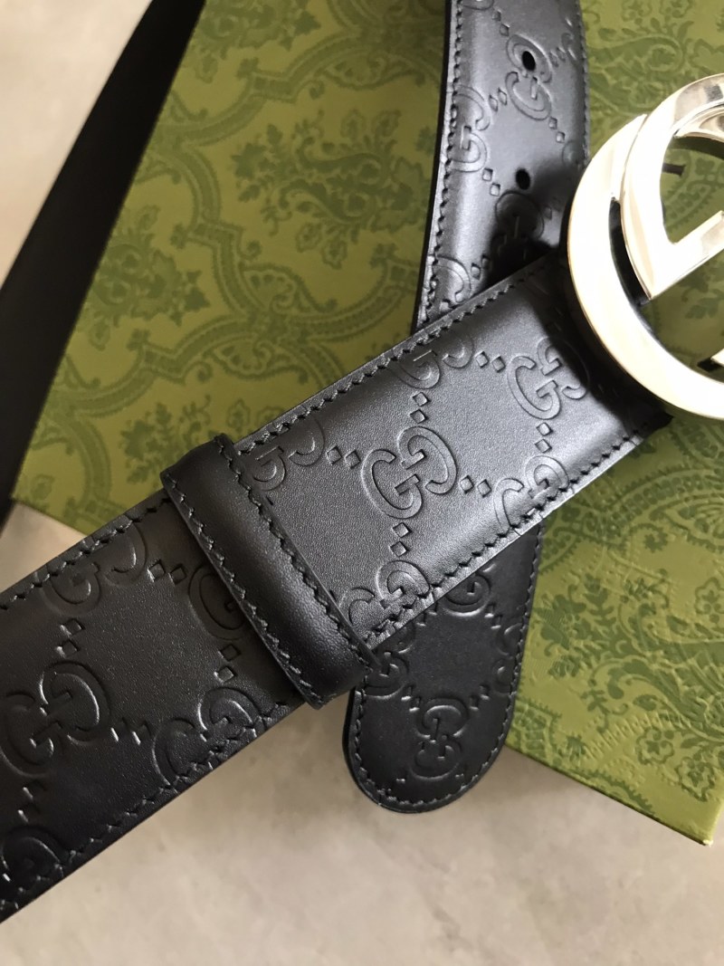 Ремень мужской Gucci черный