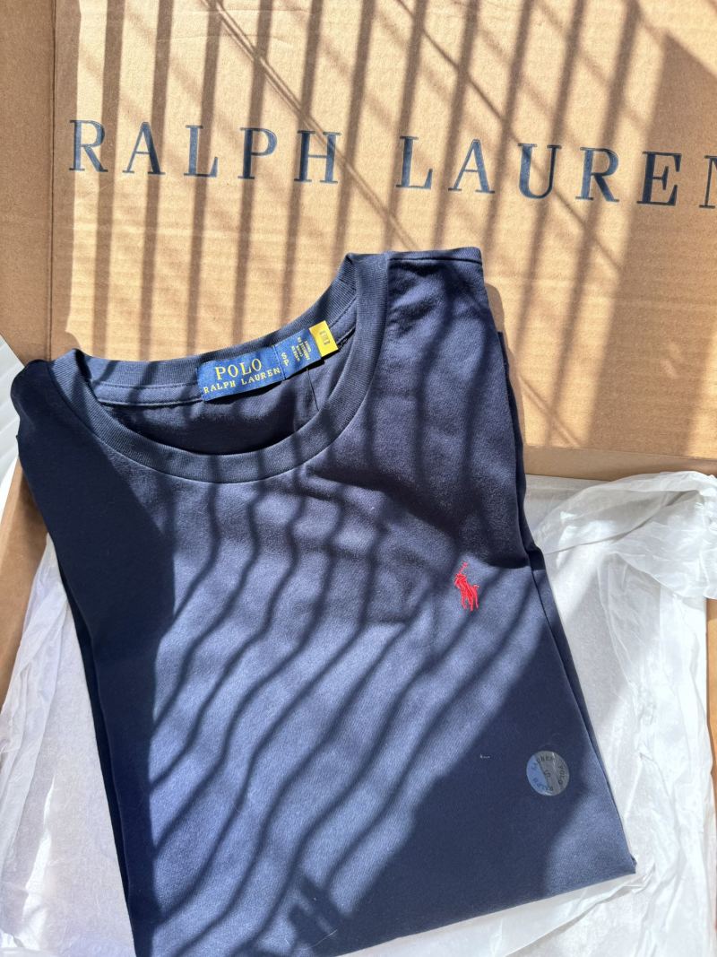 Футболка Ralph Lauren женская классическая тёмно-синяя