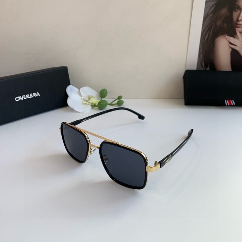 Солнечные очки Carrera квадратные с золотым мостиком
