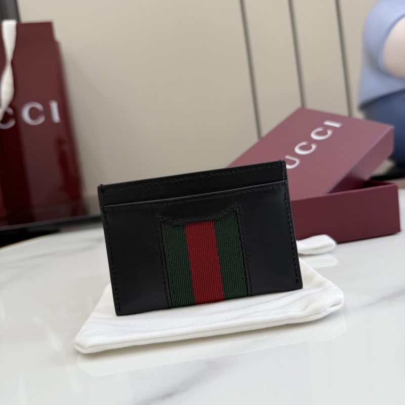 Картхолдер Gucci с металлической фурнитурой