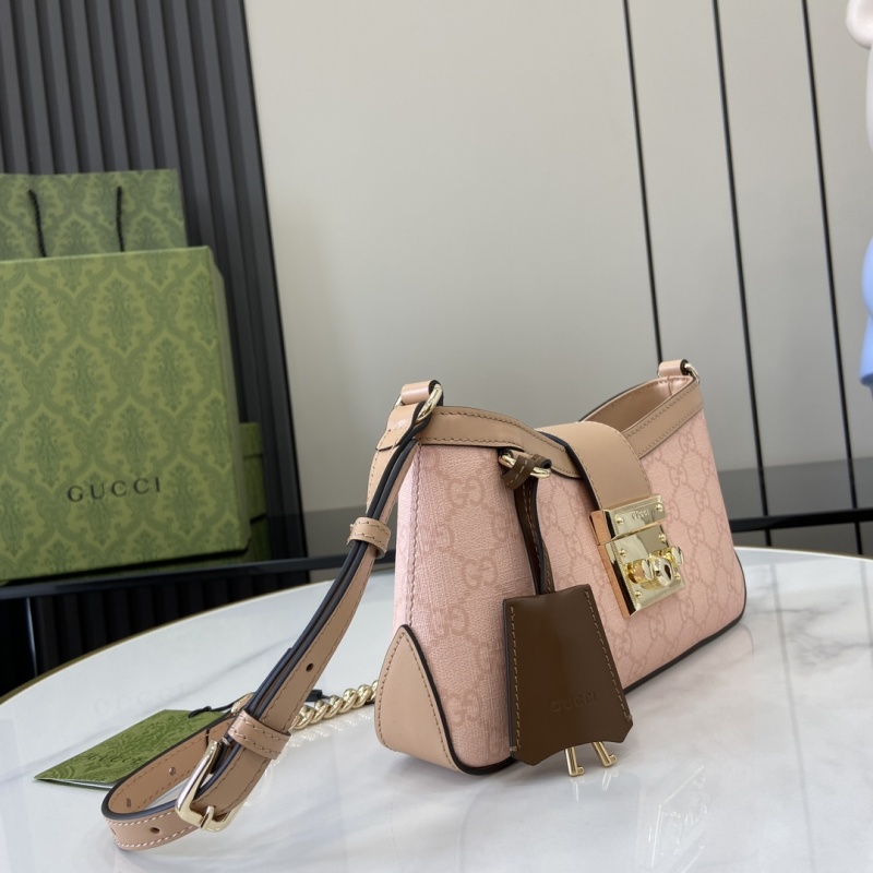 Женская сумка Gucci с цепочкой и замком