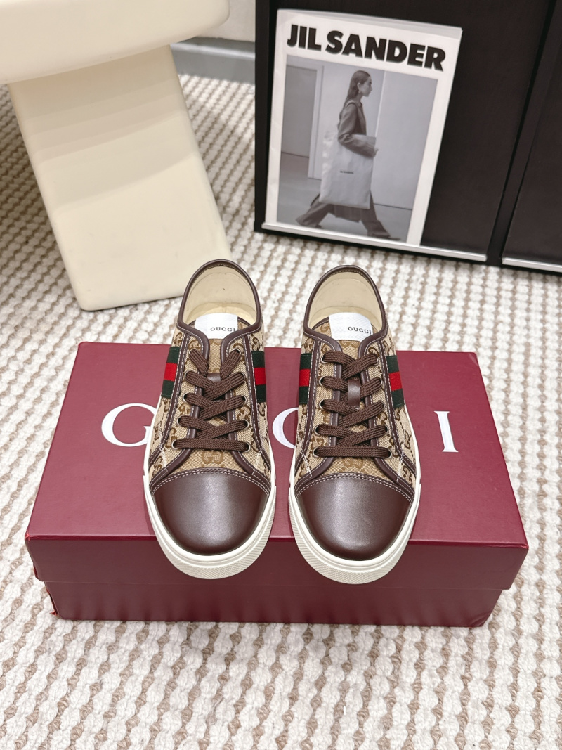 Gucci мужские кеды с принтом GG