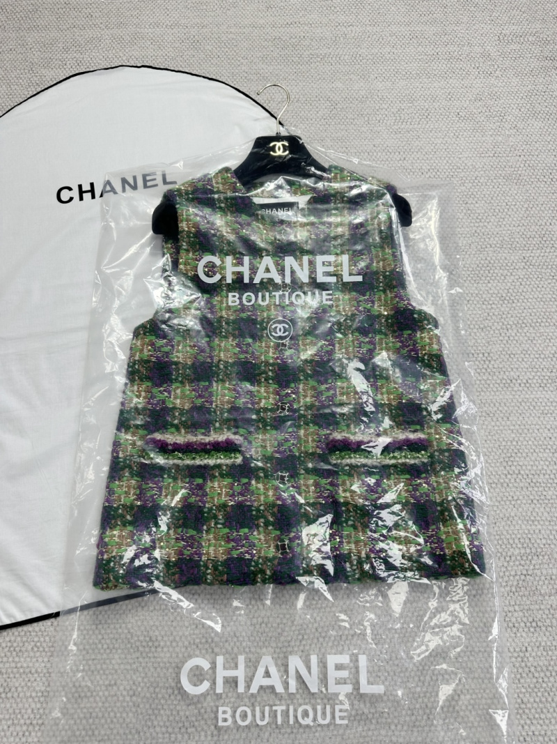 Жилетка клетчатая Chanel