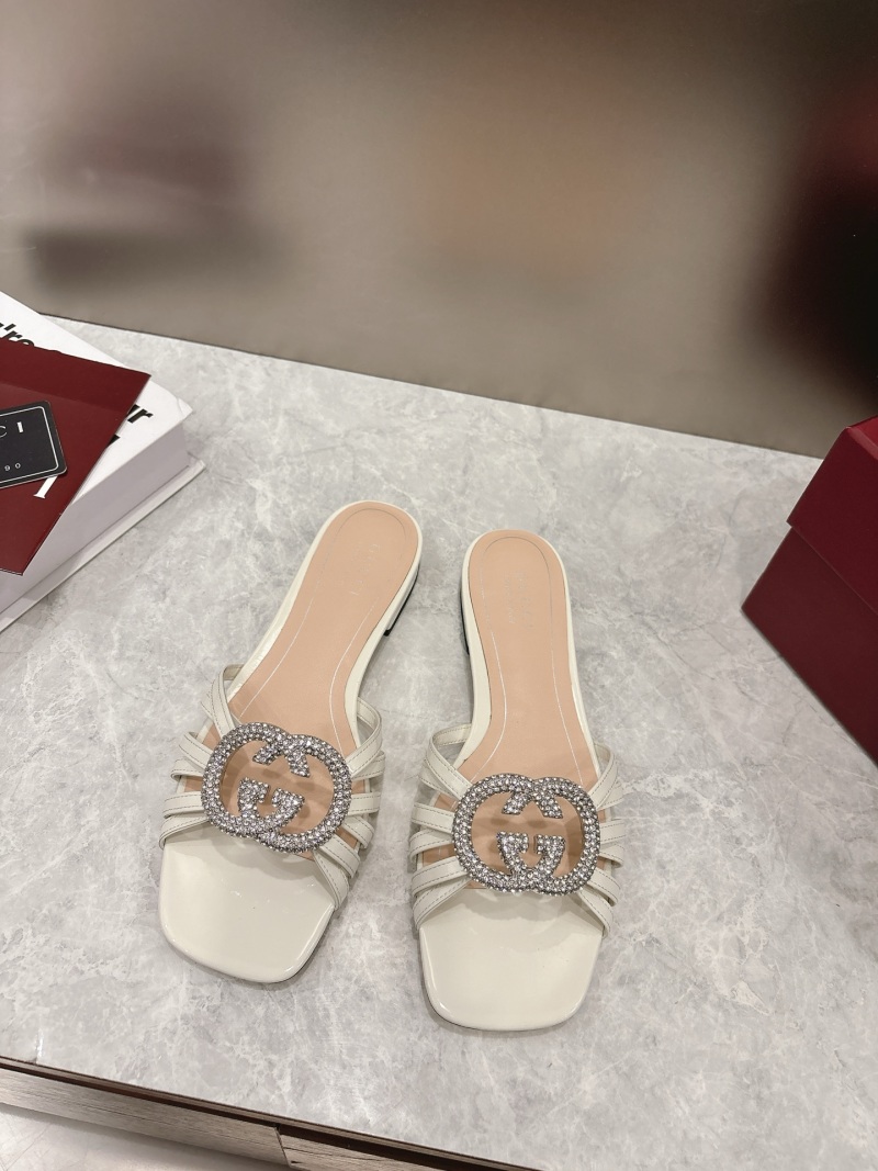 Женские босоножки Gucci с двойной буквой G