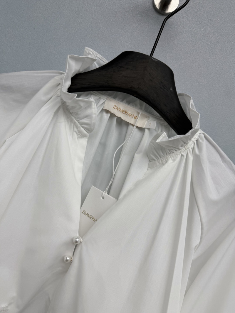 Белый комплект Zimmermann с кружевом