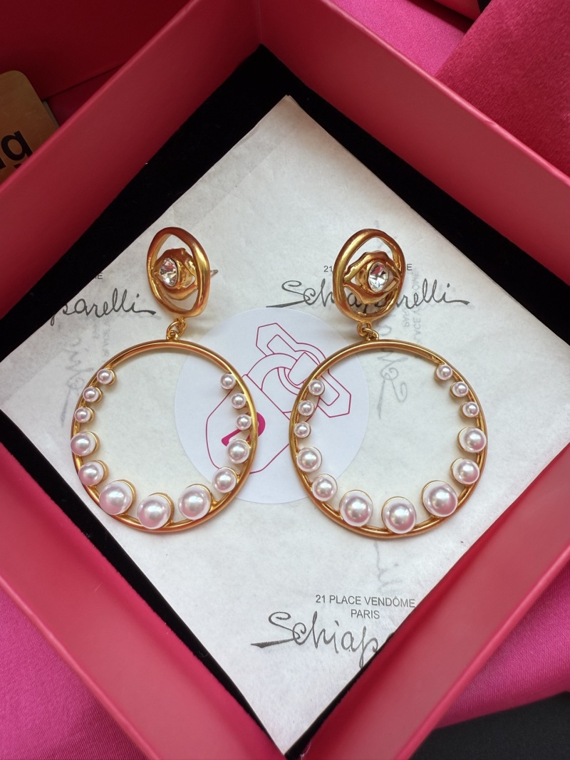 Серьги с жемчугом Schiaparelli