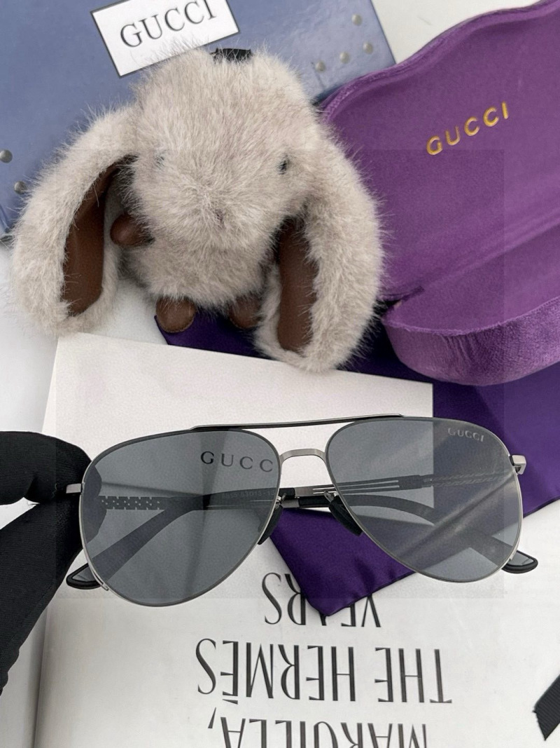 GUCCI мужские солнцезащитные очки пилоты модель G5881