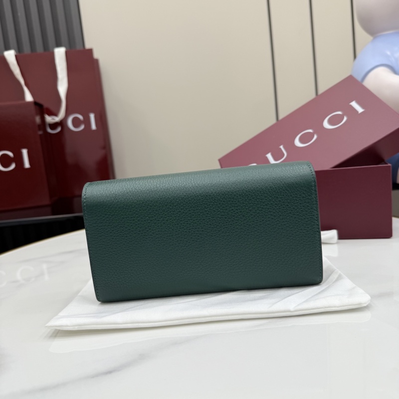 Портмоне Gucci с металлической фурнитурой