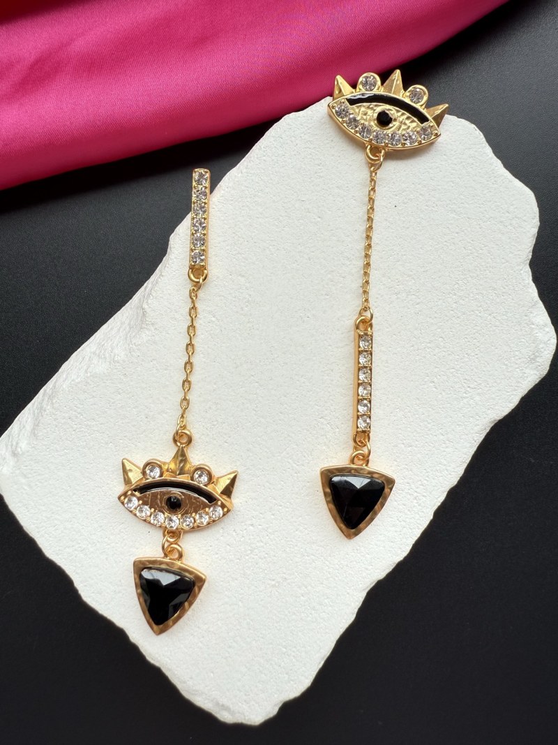 Серьги Schiaparelli с глазом и короной