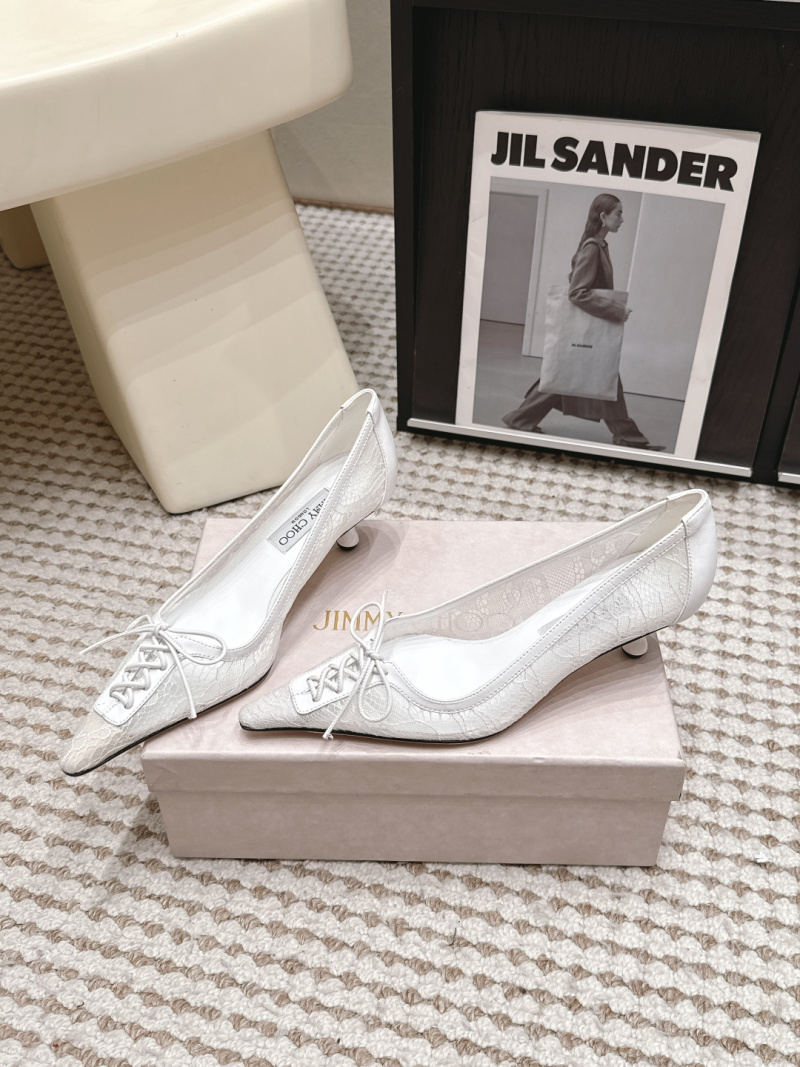 Женские туфли Jimmy Choo, черный с белым