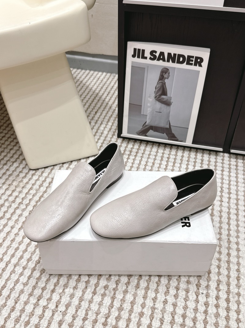 Лоферы Jil Sander кожаные женские